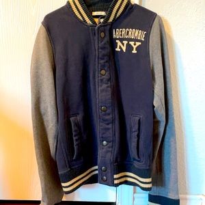 Abercrombie varsity jacket